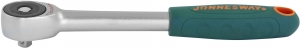 R6603 Рукоятка трещоточная ротационная со сквозным приводом 3/8"DR, 60 зубца, 240 мм