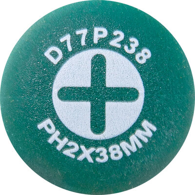 D77P238 Отвертка стержневая крестовая ANTI-SLIP GRIP, PH2х38 мм 41660