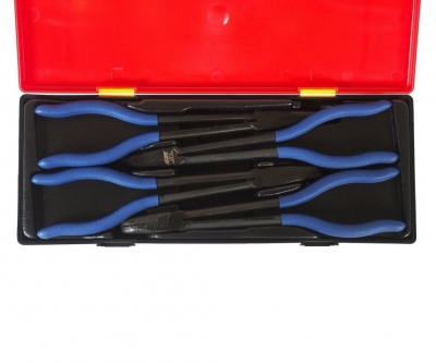 Набор инструментов 4 предмета слесарно-монтажный (клещи удлиненные) в кейсе JTC 36874