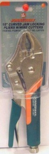 Ручные тиски "струбцина", 10", с прорезиненными ручками JONNESWAY P32M10C