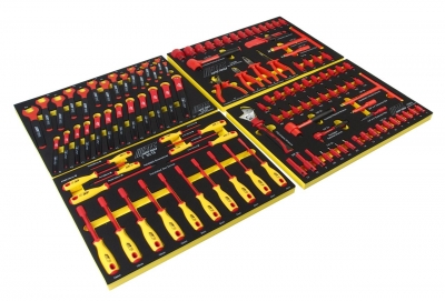 Набор инструментов 115 предметов изолированных комплект JTC 39501