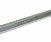 Отвертка шлицевая SL 8.0х200мм усиленная со сквозным стержнем JTC 6576