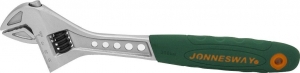 Ключ разводной эргономичный с пластиковой ручкой, 0-34 мм, L-300 мм JONNESWAY