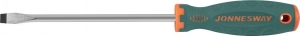 Отвертка шлицевая ANTI-SLIP GRIP 9,5х175 мм. JONNESWAY