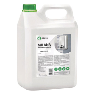 Мыло-крем жидкое Milana 5л GRASS жемчужное