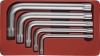 Набор угловых ключей Spline М-профиль, М5-М12, 5 предметов JONNESWAY 515