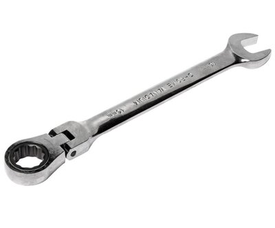 Ключ комбинированный 16х16мм трещоточный шарнирный JTC 6823