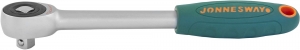 R6604 Рукоятка трещоточная ротационная со сквозным приводом 1/2"DR, 60 зубца, 290 мм