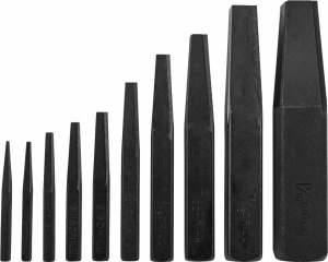 Комплект экстракторов "съемник шпилек", квадрат 1/8" - 1-1/16", 10 предметов JONNESWAY
