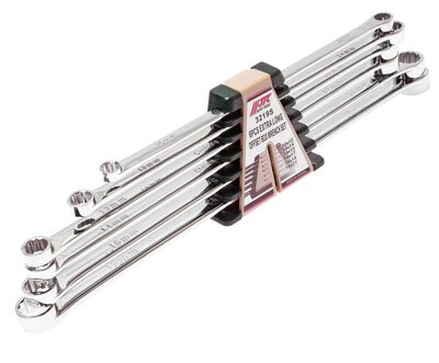 Набор ключей накидных 10-21мм 6 предметов в холдере прямые удлиненные JTC 32745
