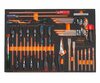 Набор инструментов 45 предметов слесарно-монтажный (MERCEDES) в ложементе JTC 36889