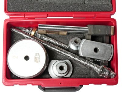 Набор инструментов для демонтажа сайлентблоков подрамника MERCEDES W210 (кейс) JTC 3975