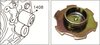 Съемник колец вала балансировочного уплотнительного (MITSUBISHI,KIA) JTC 1657